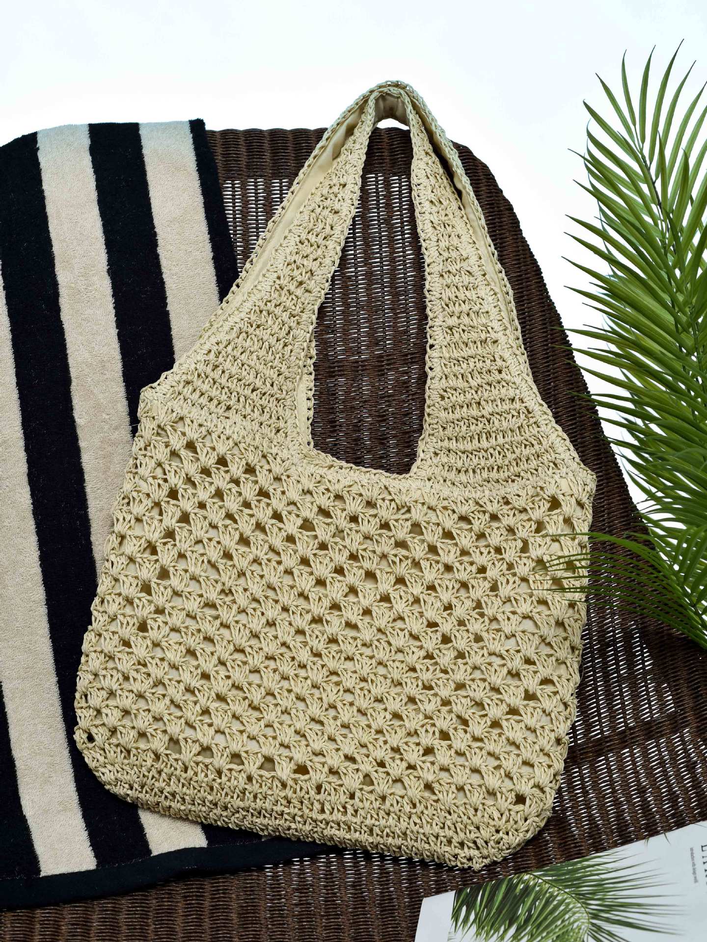 Island Breeze Woven Tote