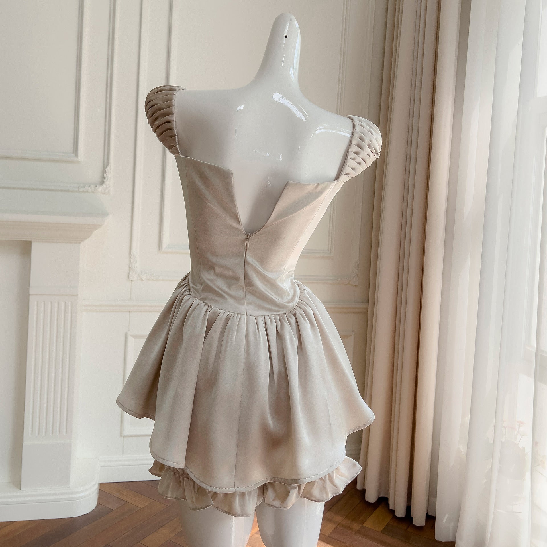 Aureline Elegant Mini Dress