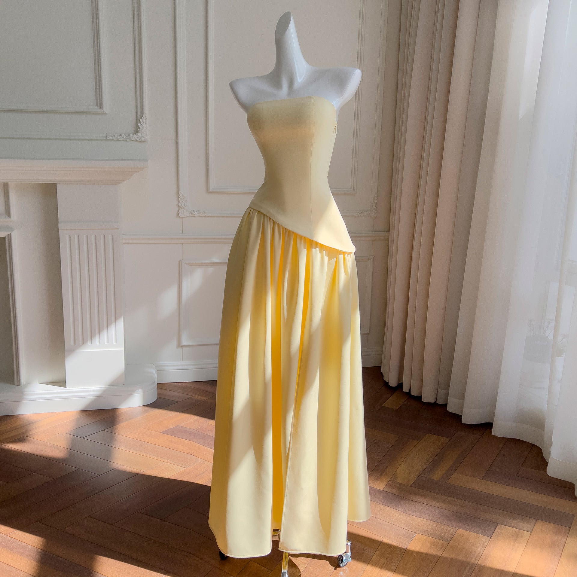 Soleil Satin Maxi Dress