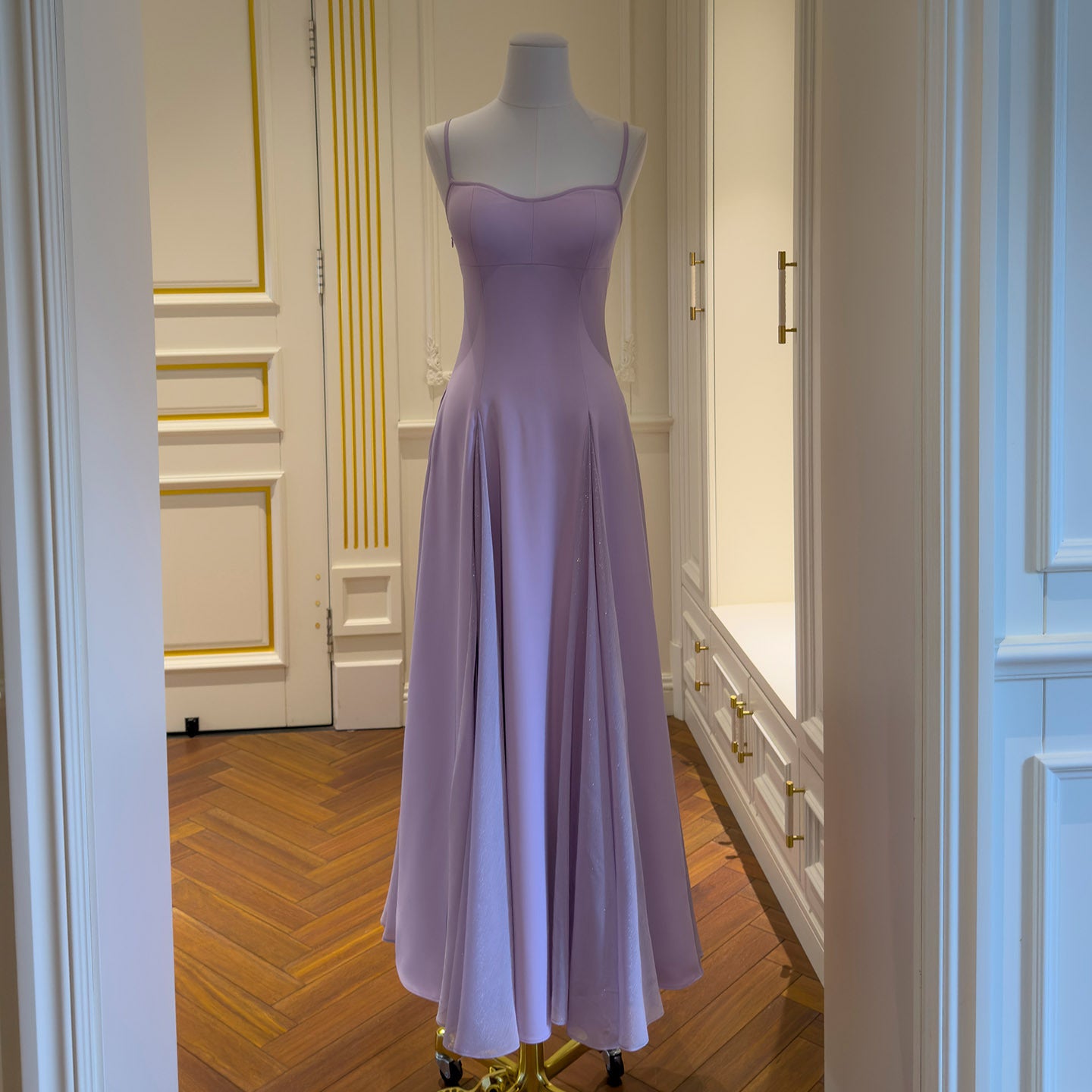 Lavéline Off-Shoulder Maxi Dress