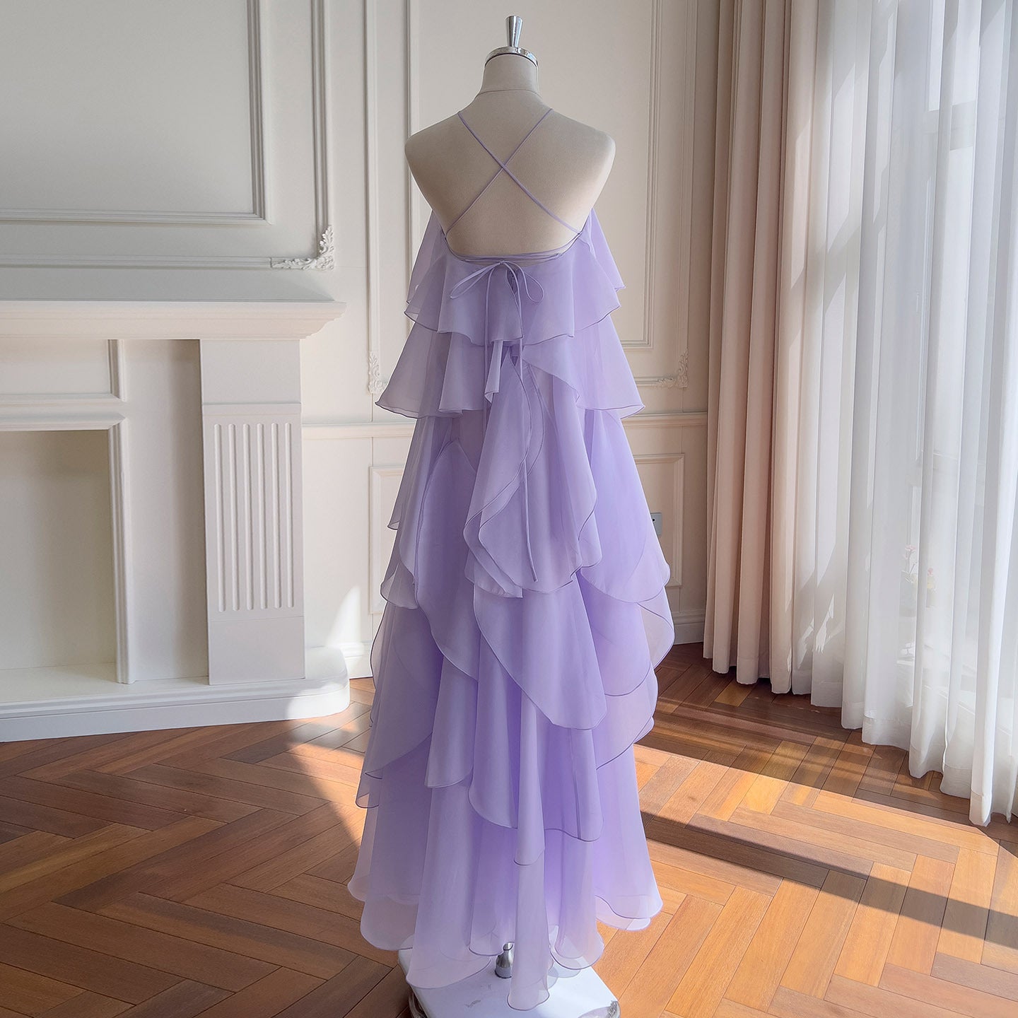 Twilighté Mesh Maxi Dress