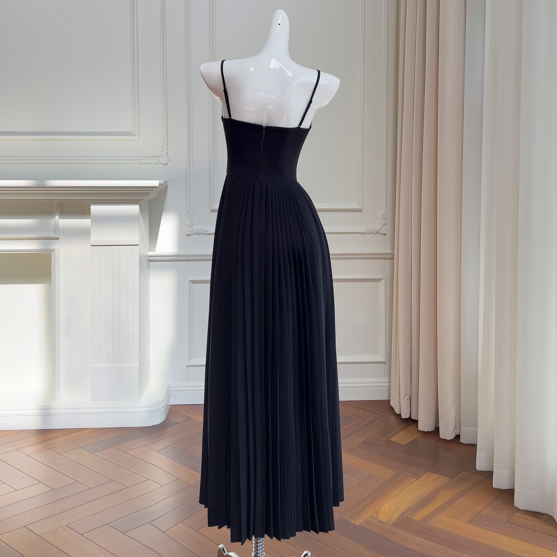 Velmira V-Neck Maxi Dress