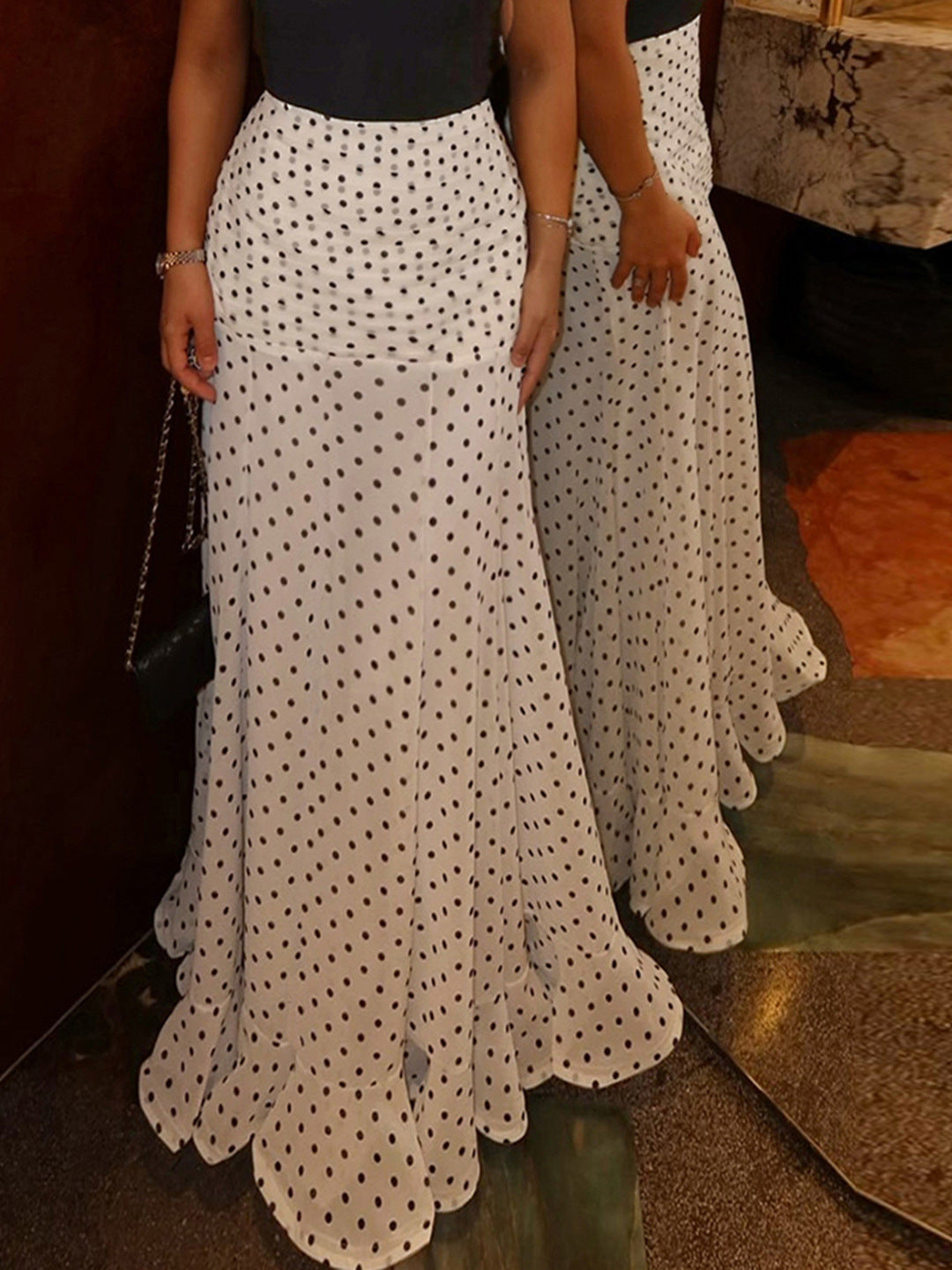 Luna Polka Dot Skirt