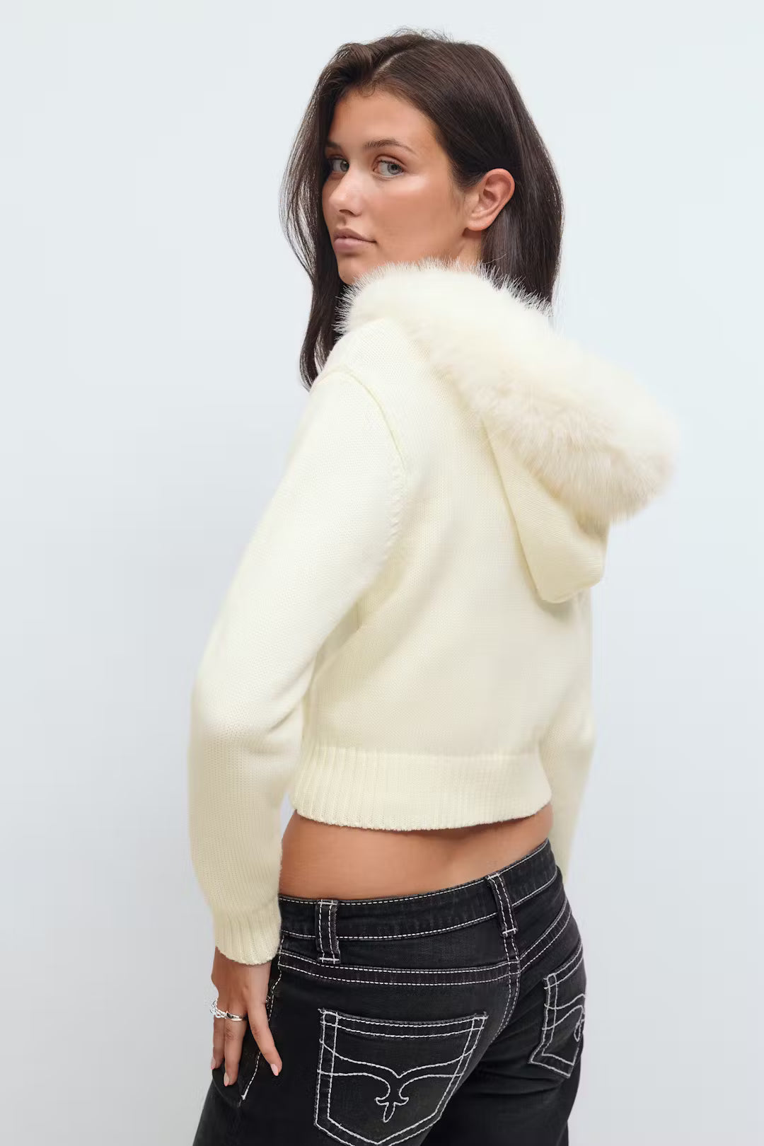 Frost Zip-Up Cardigan