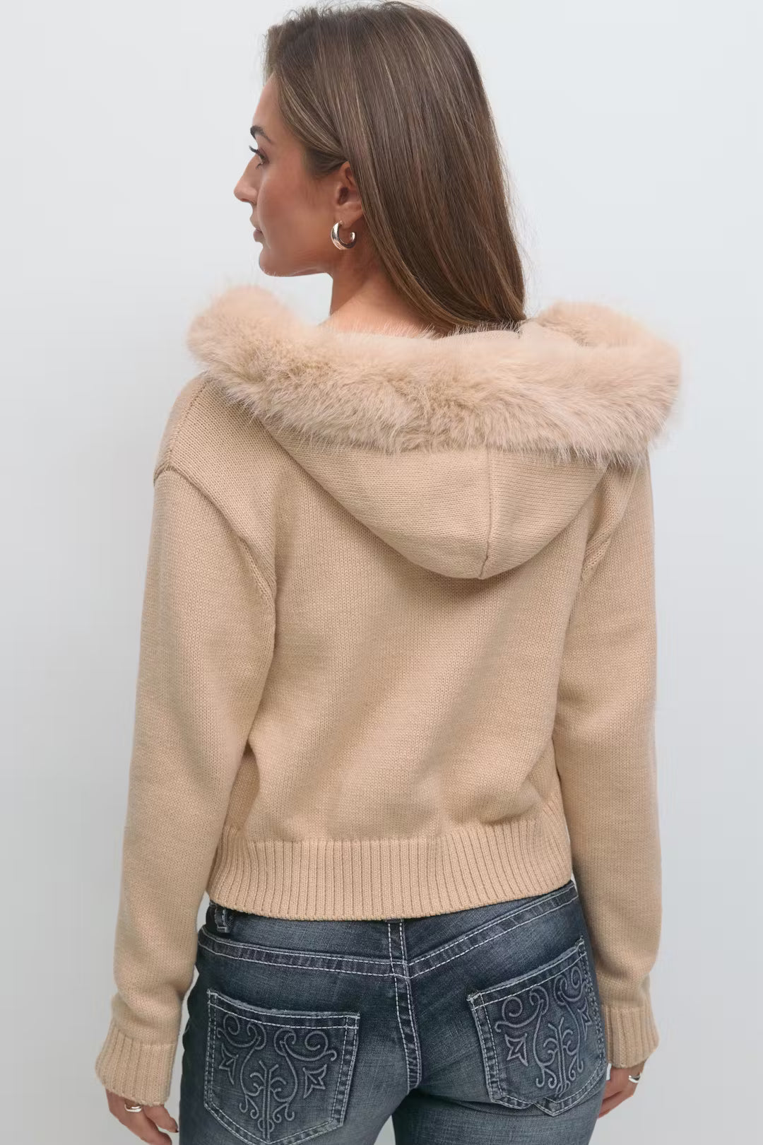 Frost Zip-Up Cardigan