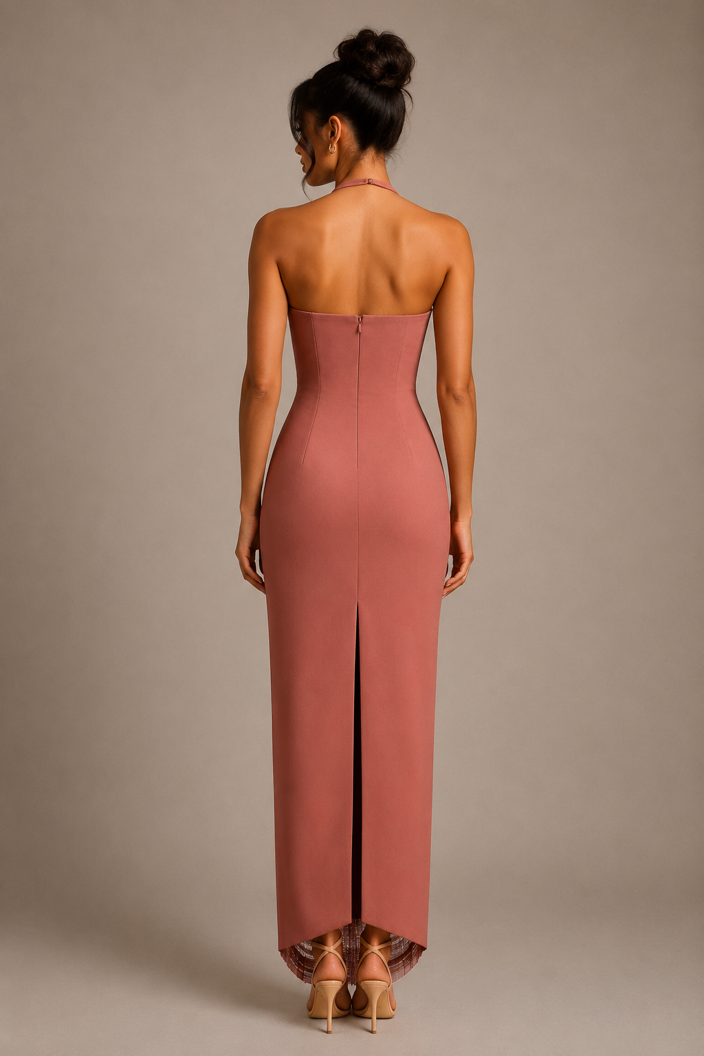 Velmira Tassel Maxi Dress