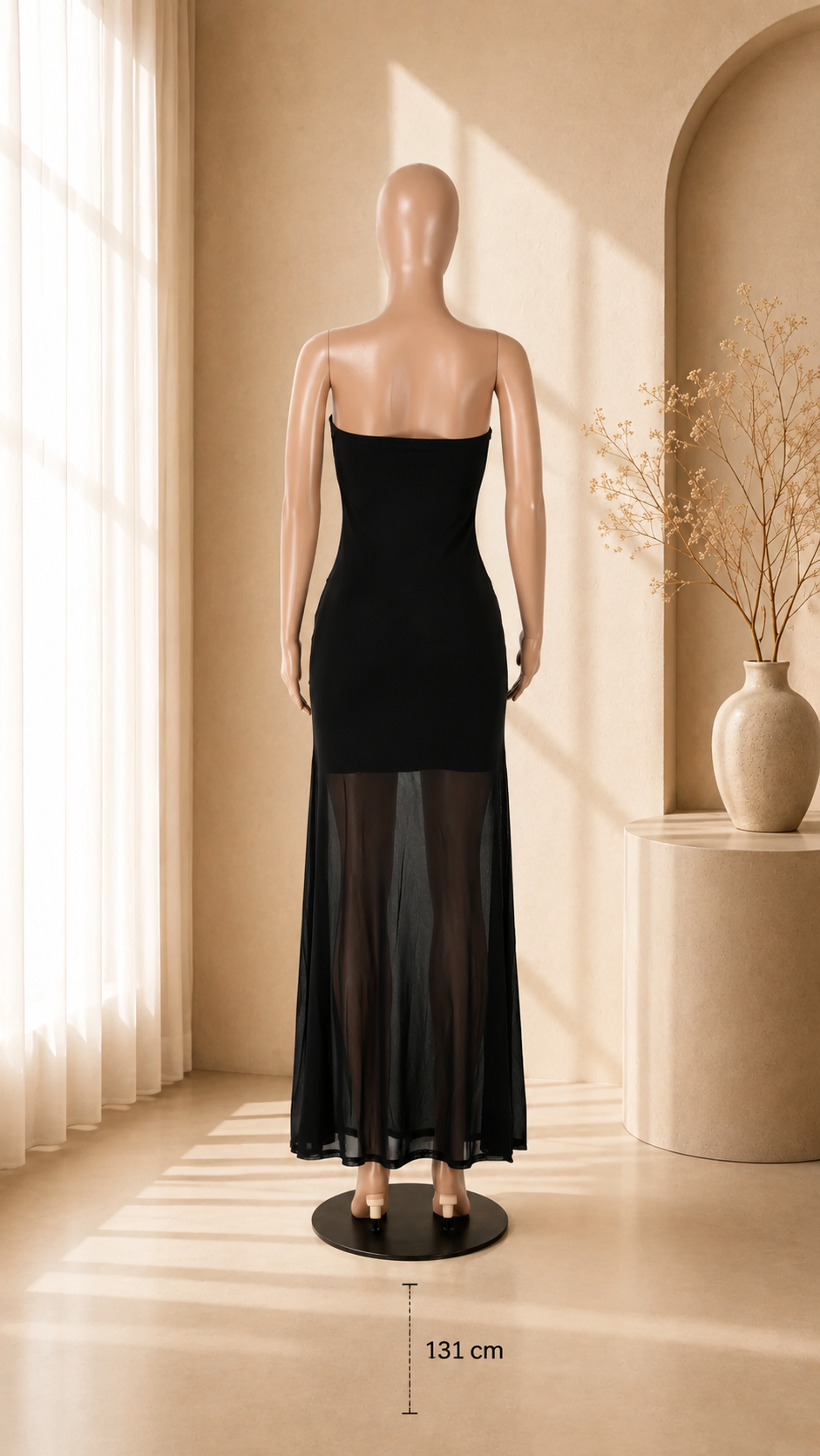 Sweetheart Strapless Maxi Dress
