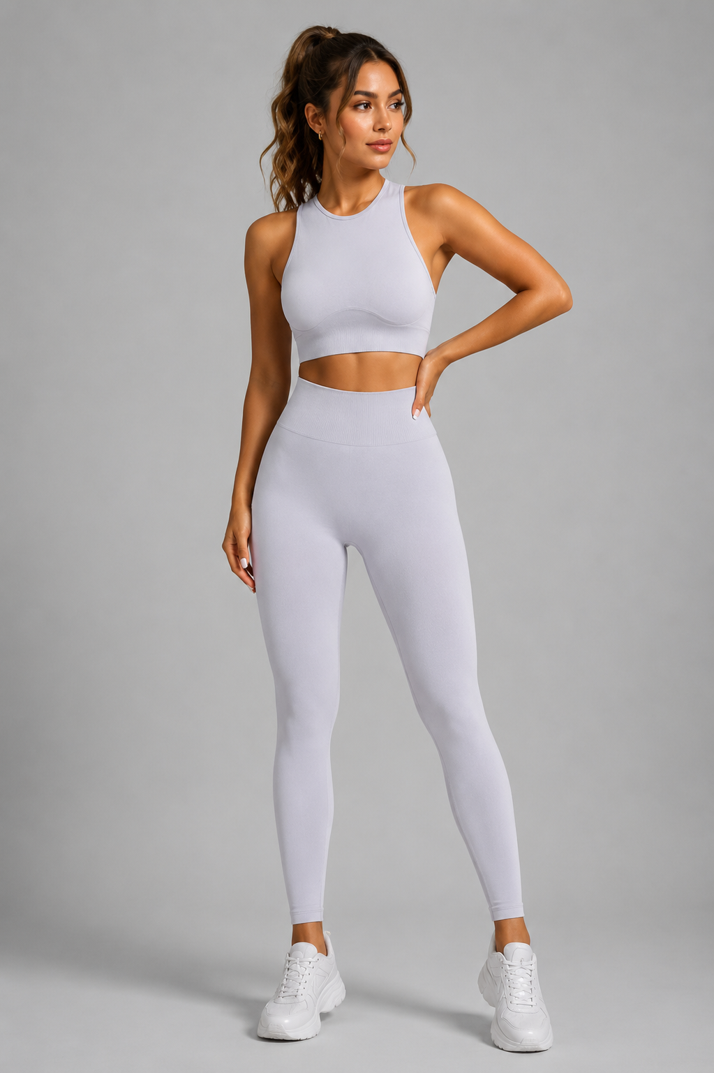 Tight-Fitting Seamless Set