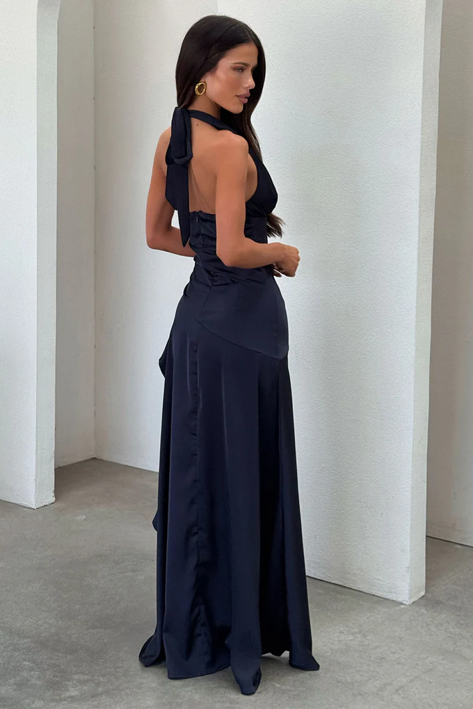 Wrenly Satin Maxi Dress