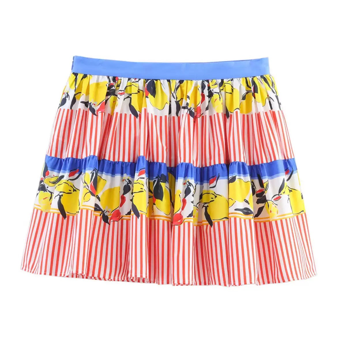 Amelisse Printed Skirt Set