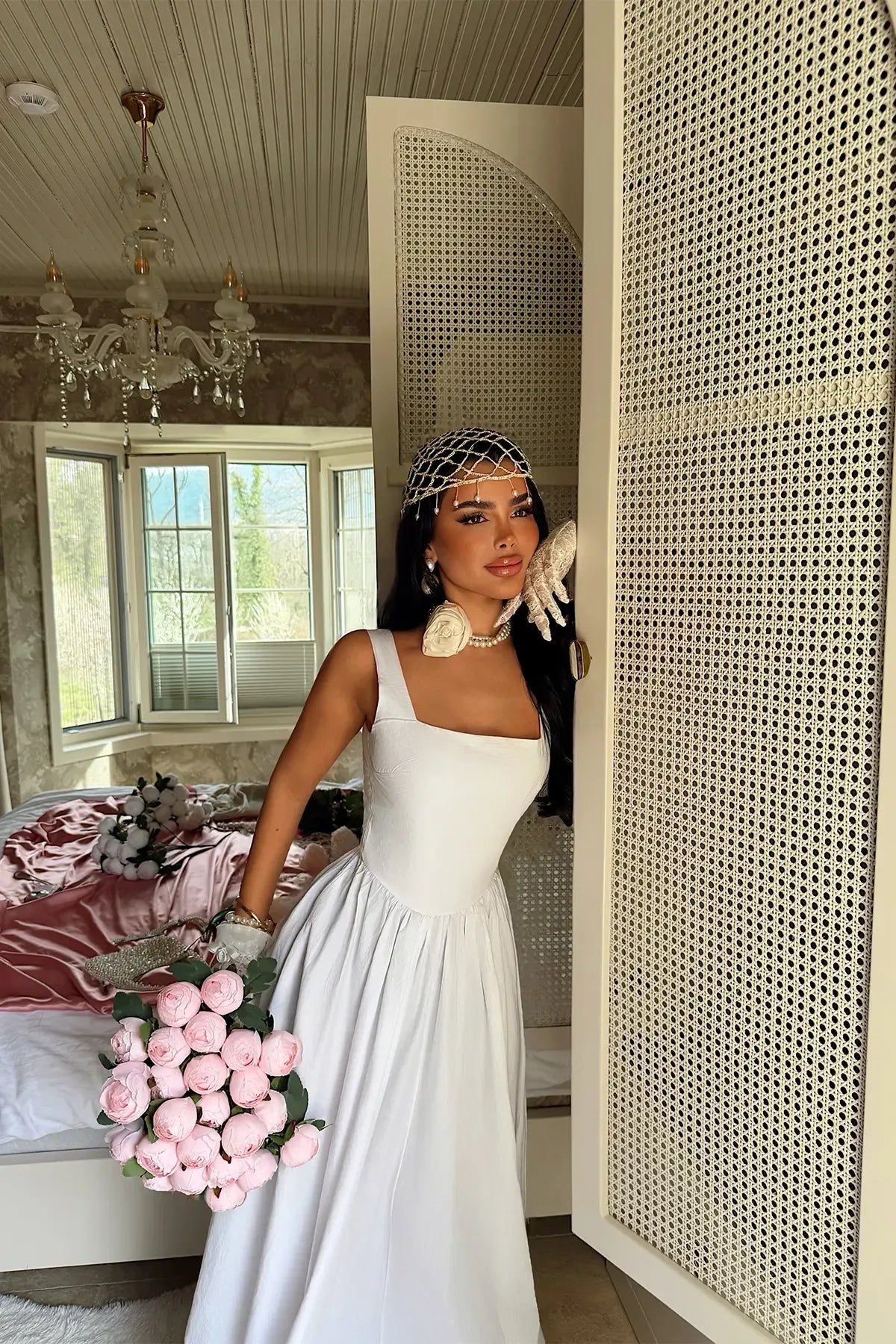 Strappy Long Dress