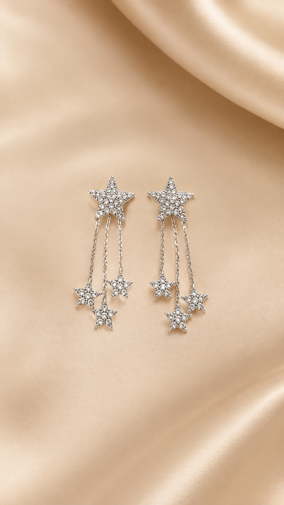 Shooting Star Tassel Earrings