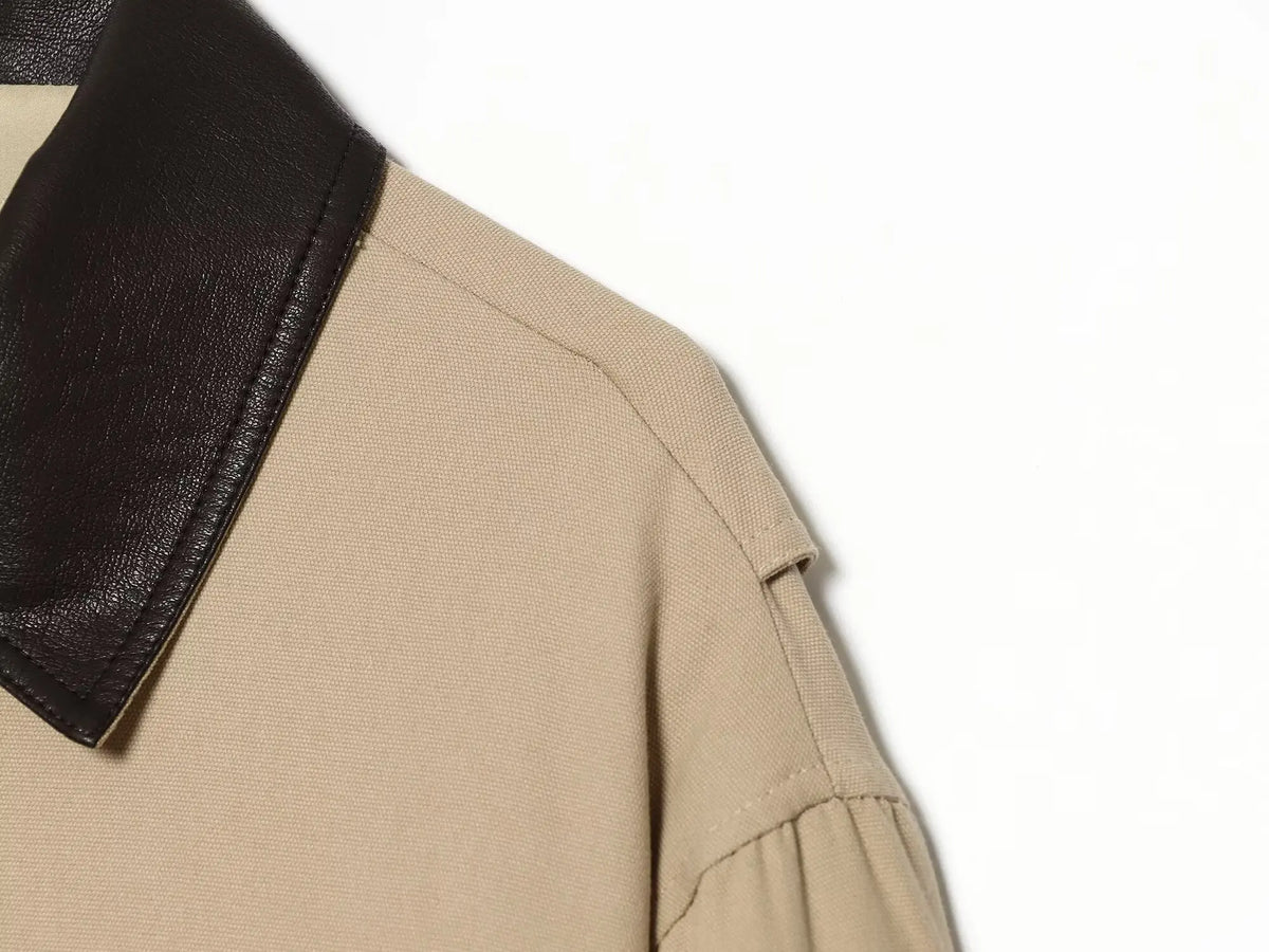Rosalba Contrast-Collar Jacket