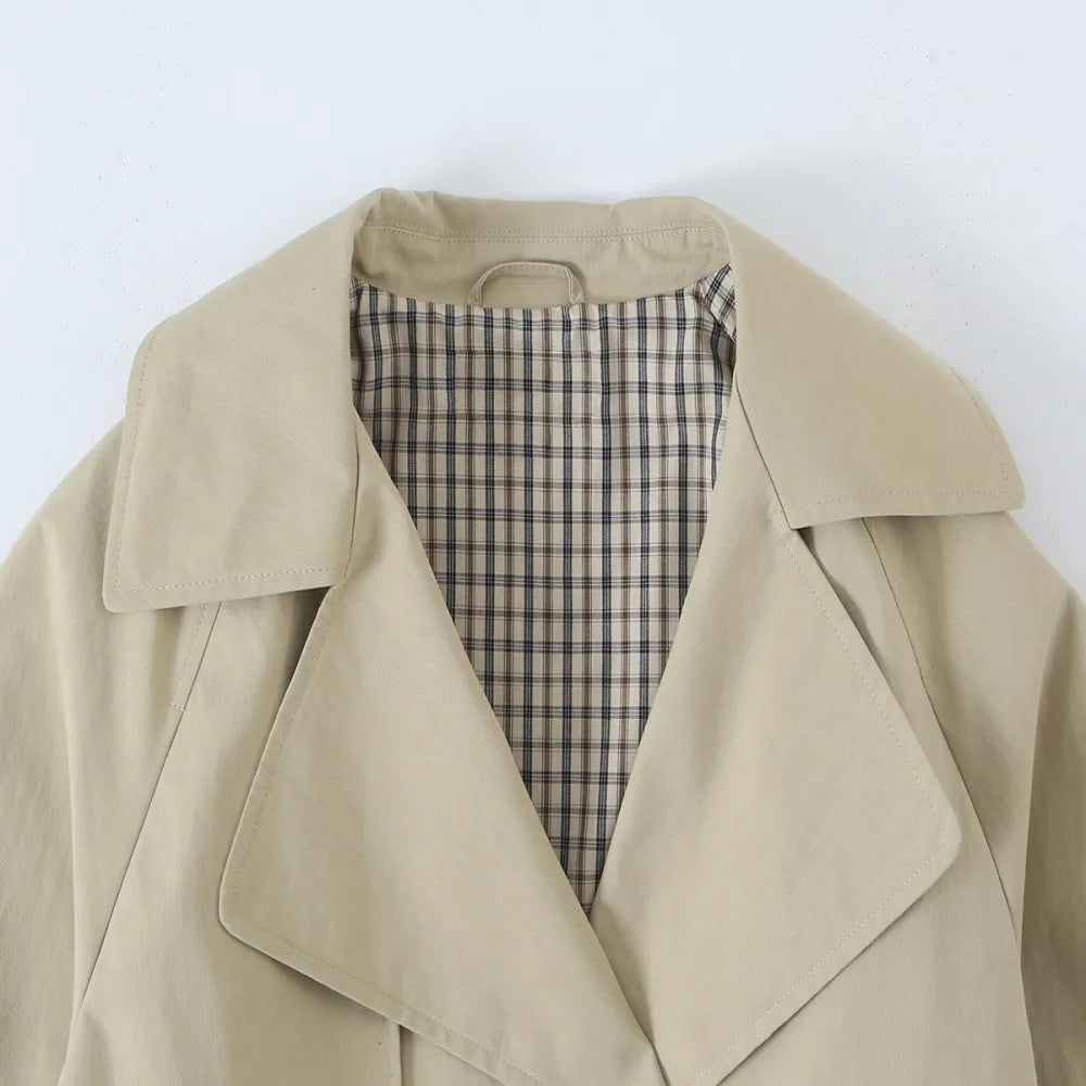 Gwendolyn Drawstring Trench