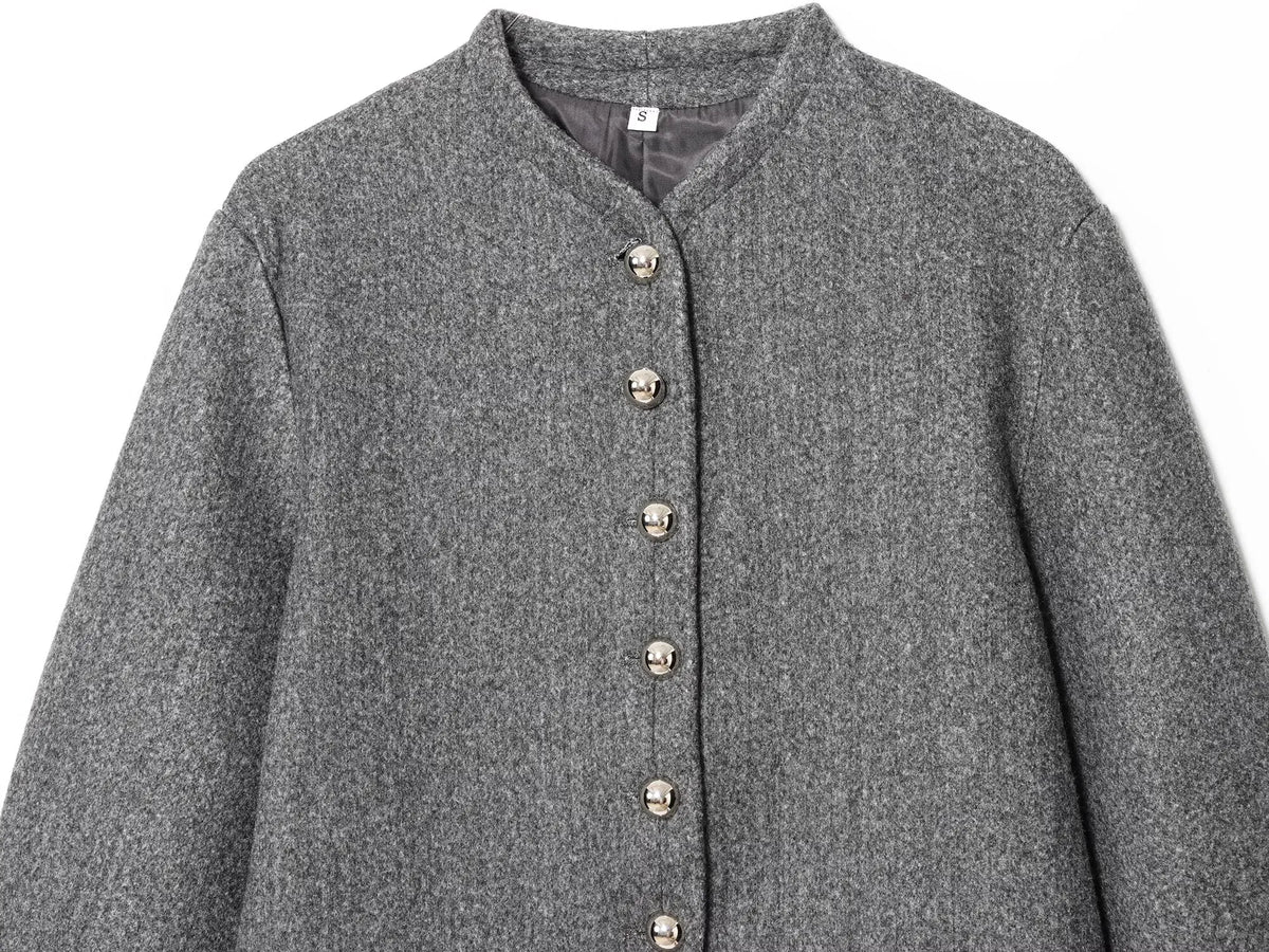Adelaide Shank-Button Cardigan