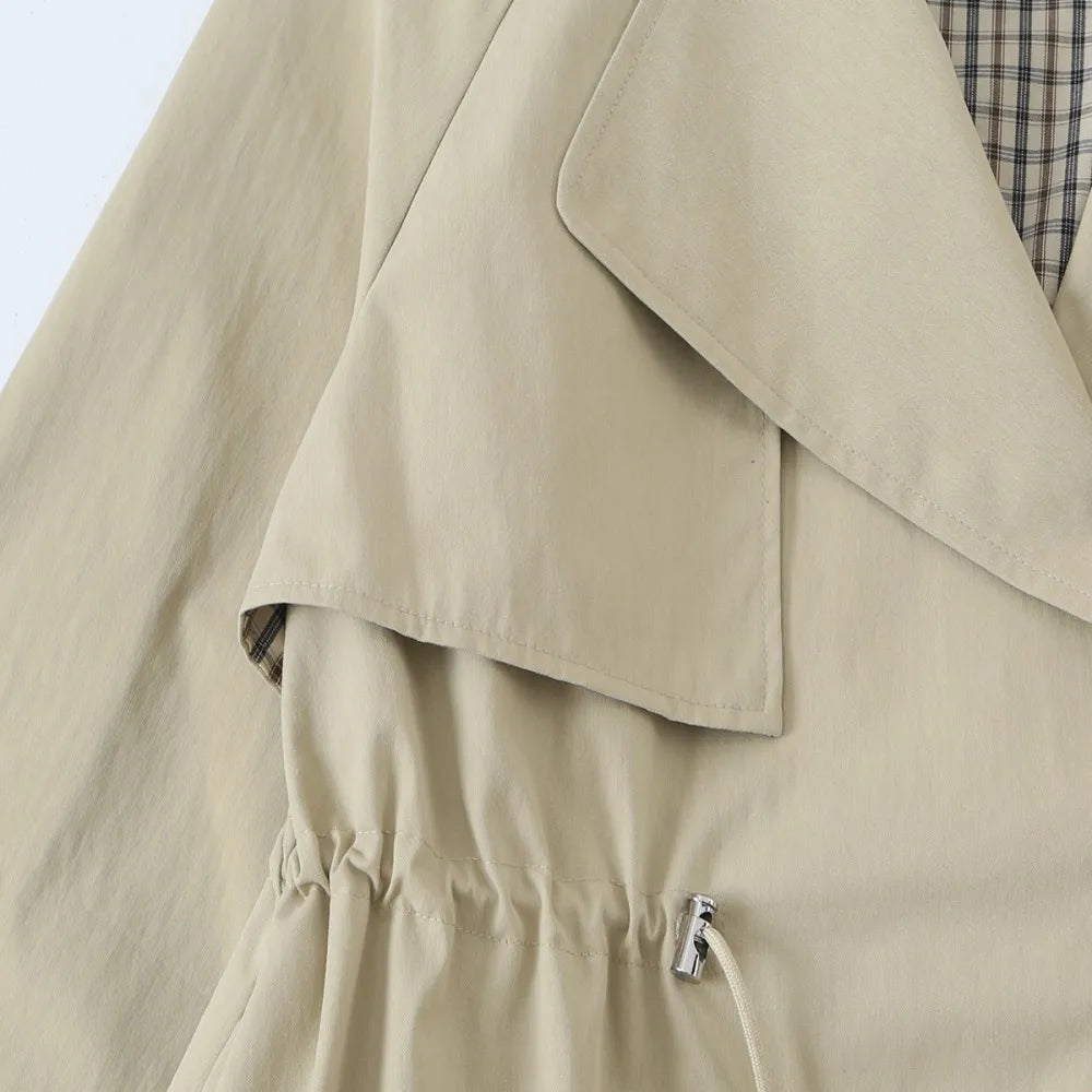 Gwendolyn Drawstring Trench