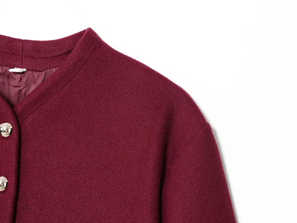 Adelaide Shank-Button Cardigan
