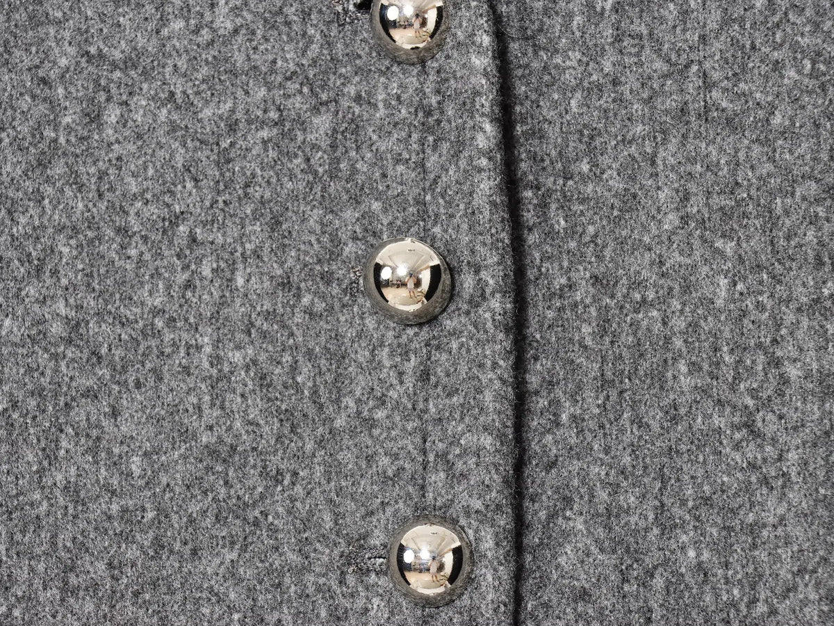 Adelaide Shank-Button Cardigan