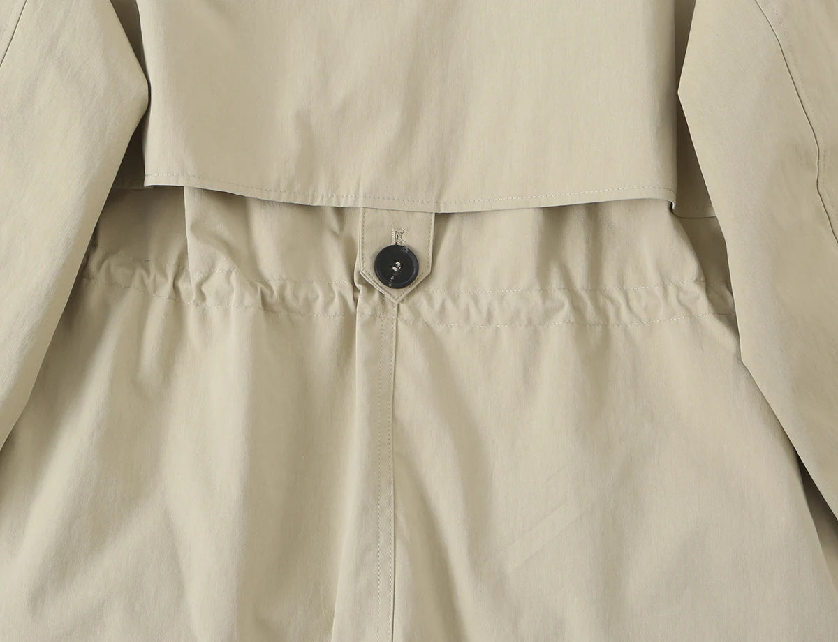 Gwendolyn Drawstring Trench
