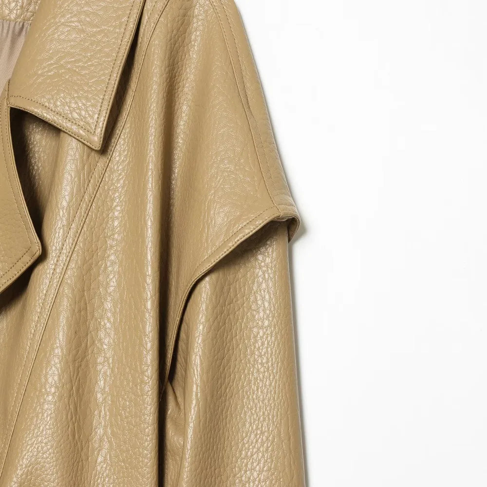 Ludmila Pebbled Leather Jacket