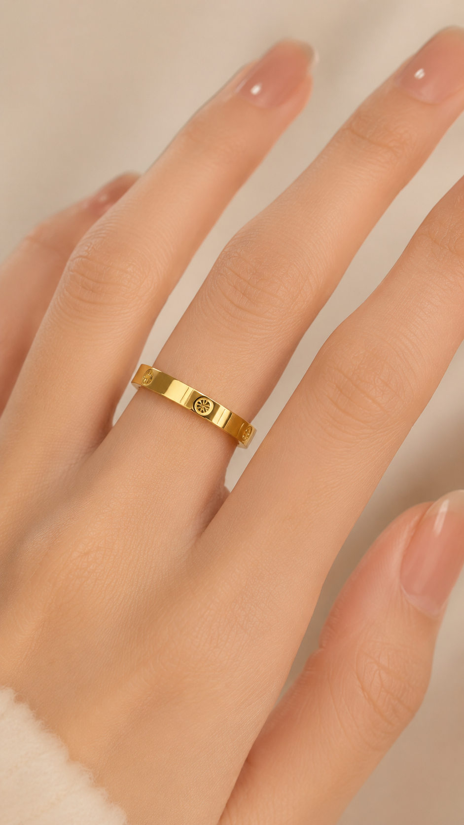 Engraved Band Ring