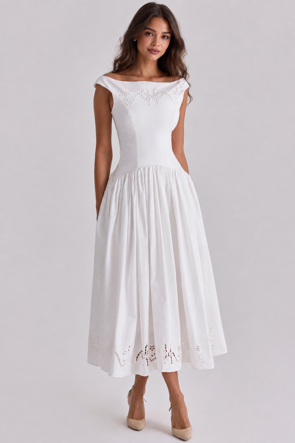 Edelisse Embroidered Maxi Dress
