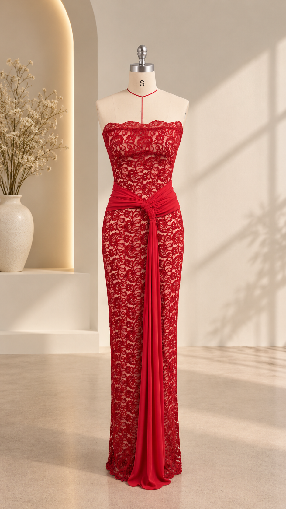 Seraphina Lace Maxi Dress