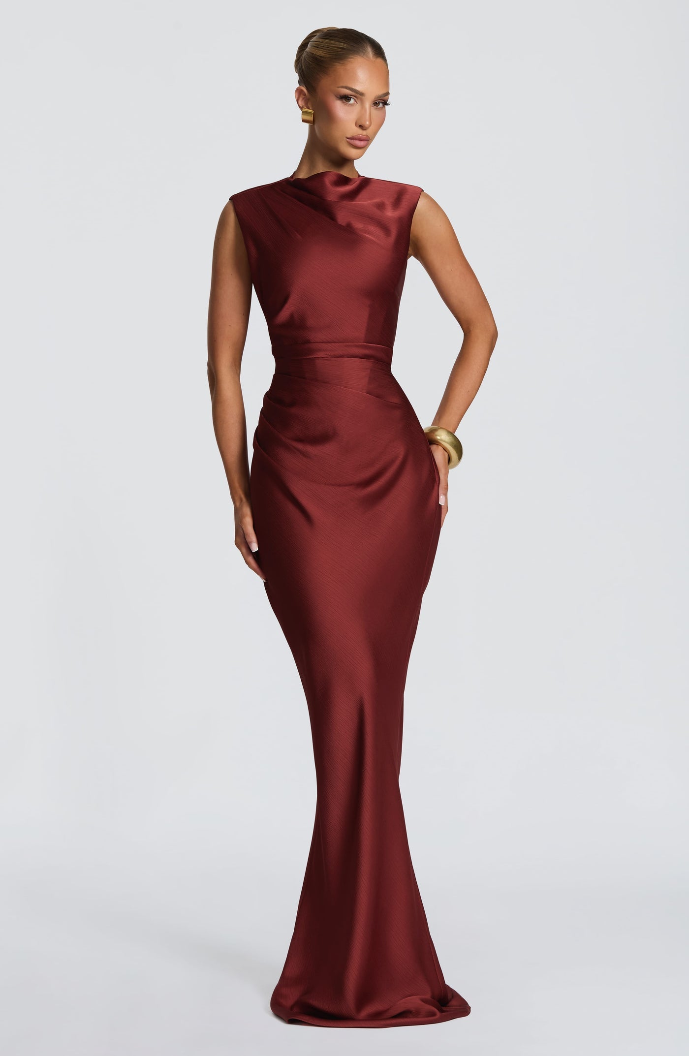 Marivelle Fishtail Maxi Dress