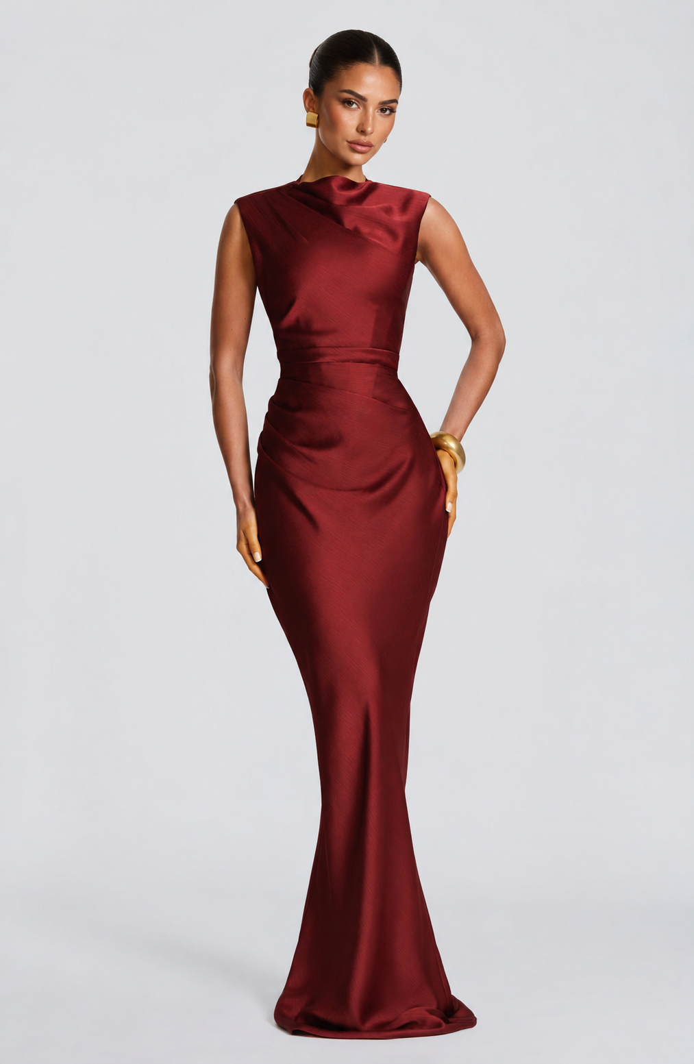 Marivelle Fishtail Maxi Dress