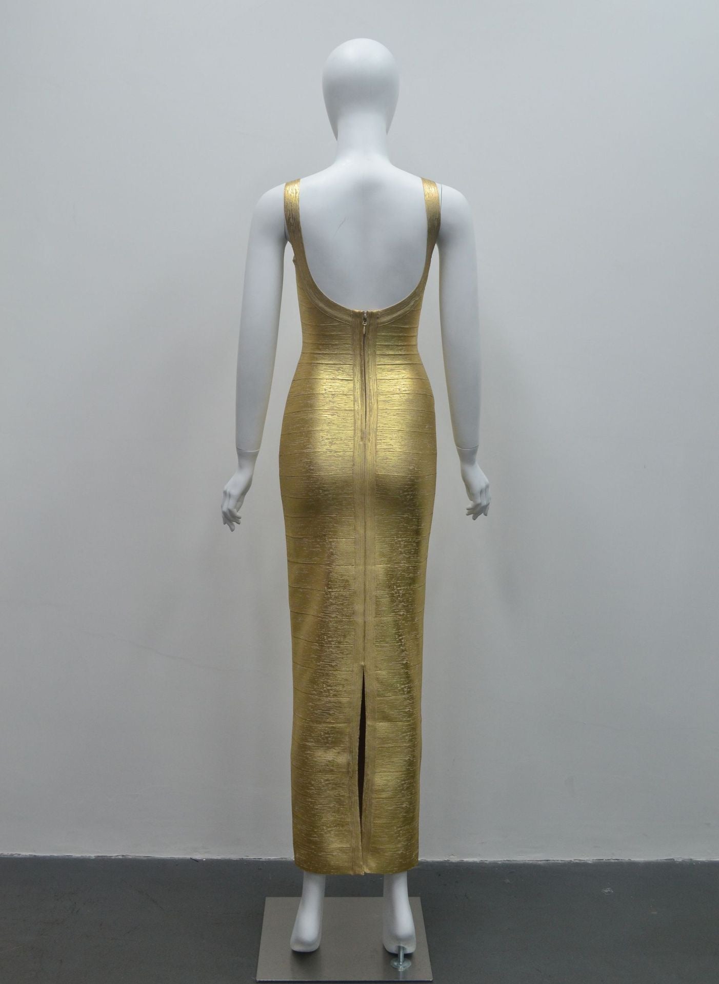 Lurexia Foil Maxi Dress