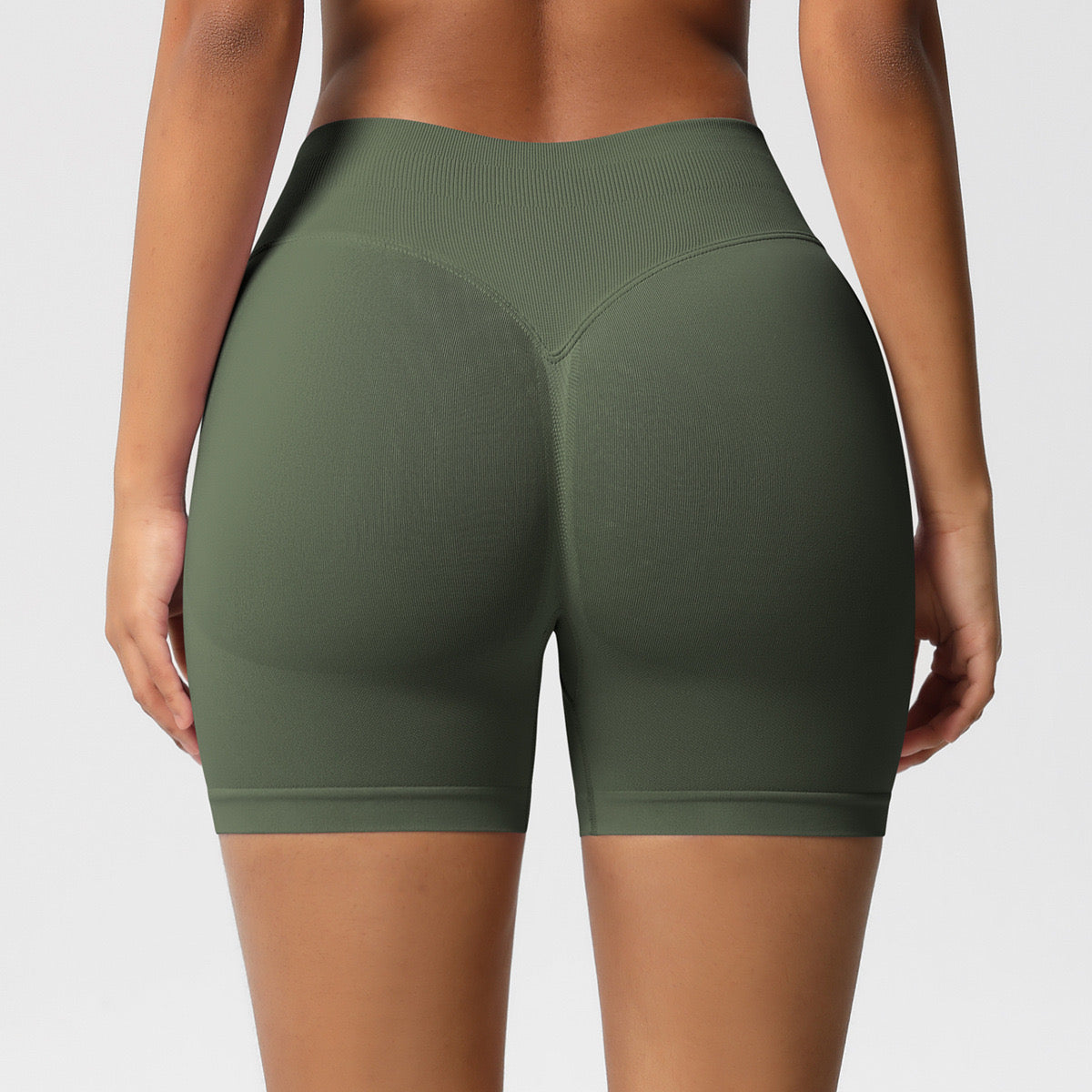 High-waisted Yoga Shorts