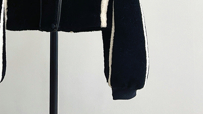 Leocadia Contrast-Seam Jacket