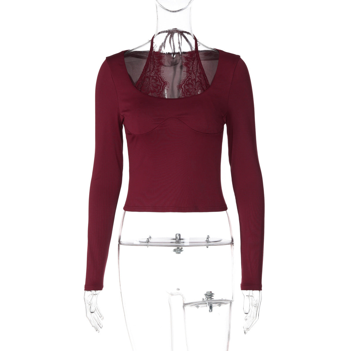 Amelie Lace Neck Top