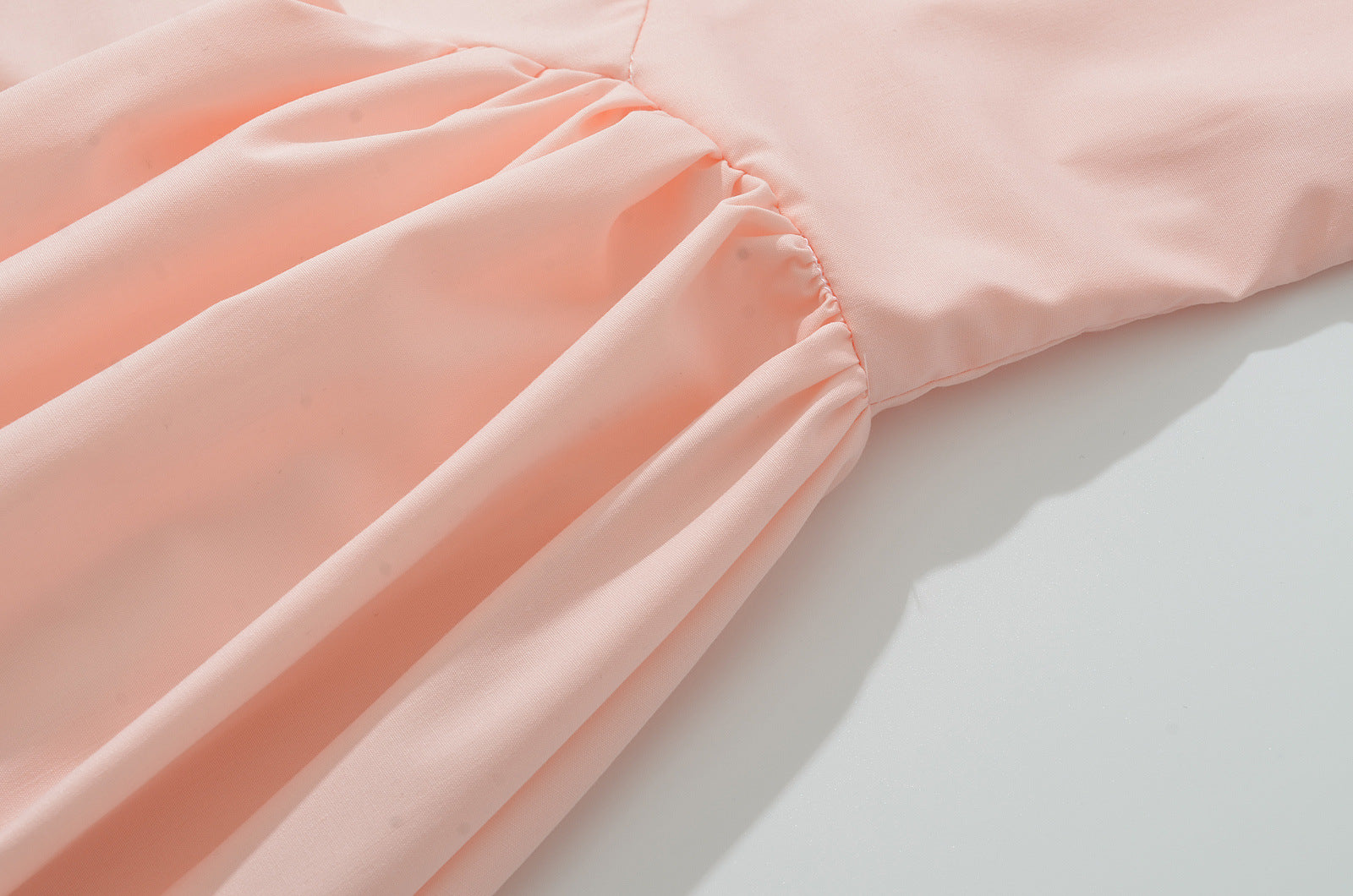 Ruffle Strap Gathered Fit-and-Flare Maxi Dress