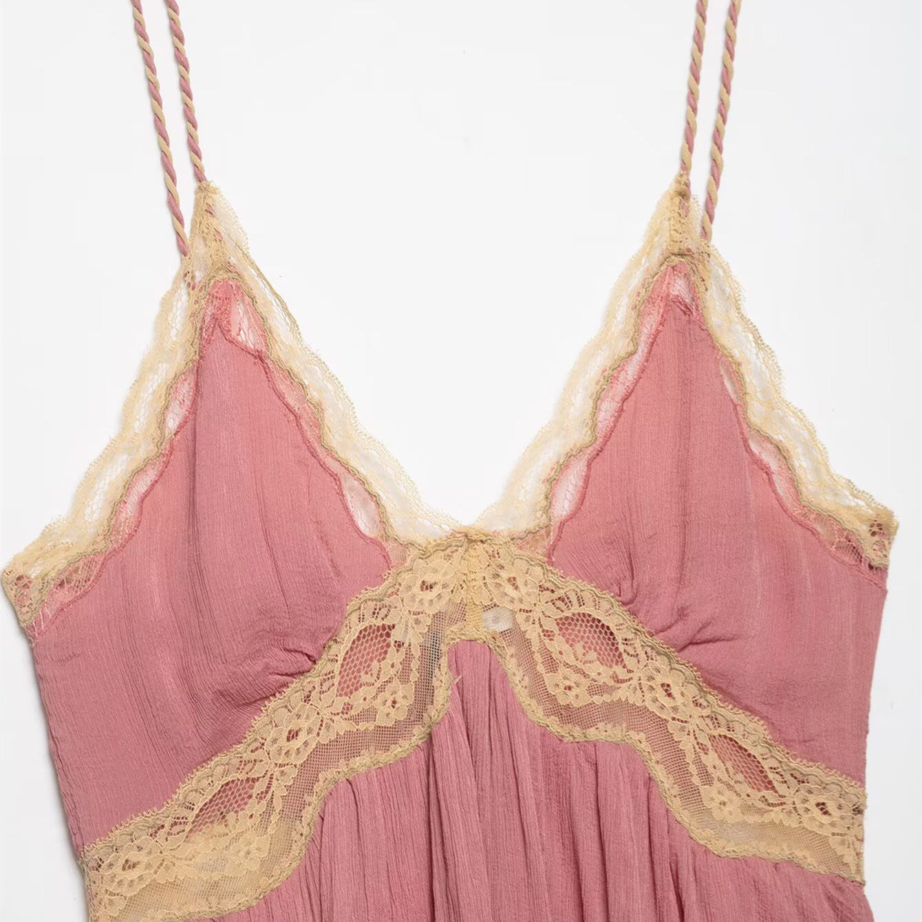 Lace Trim Cami Top