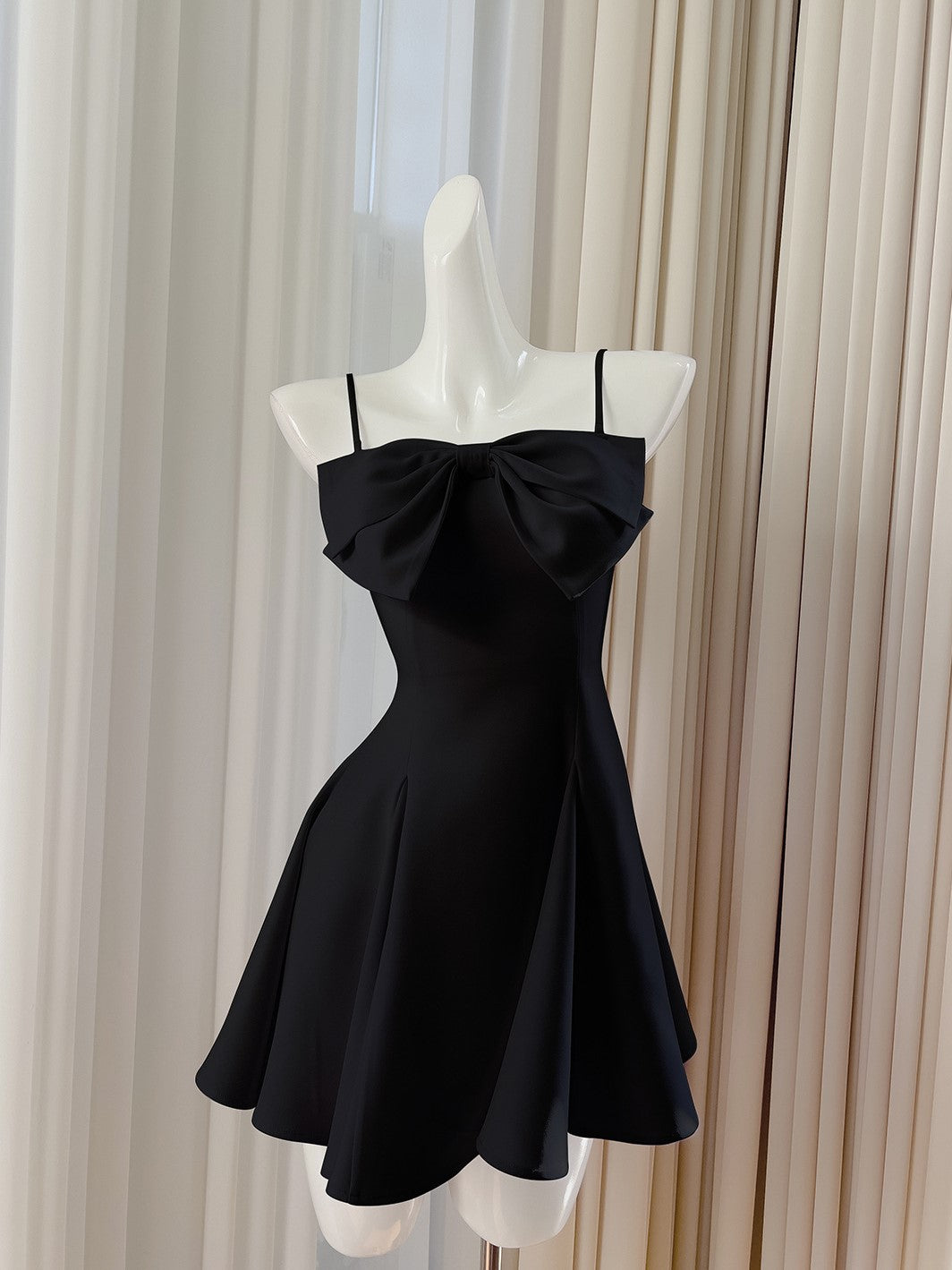 Strapless Front Bow Dress