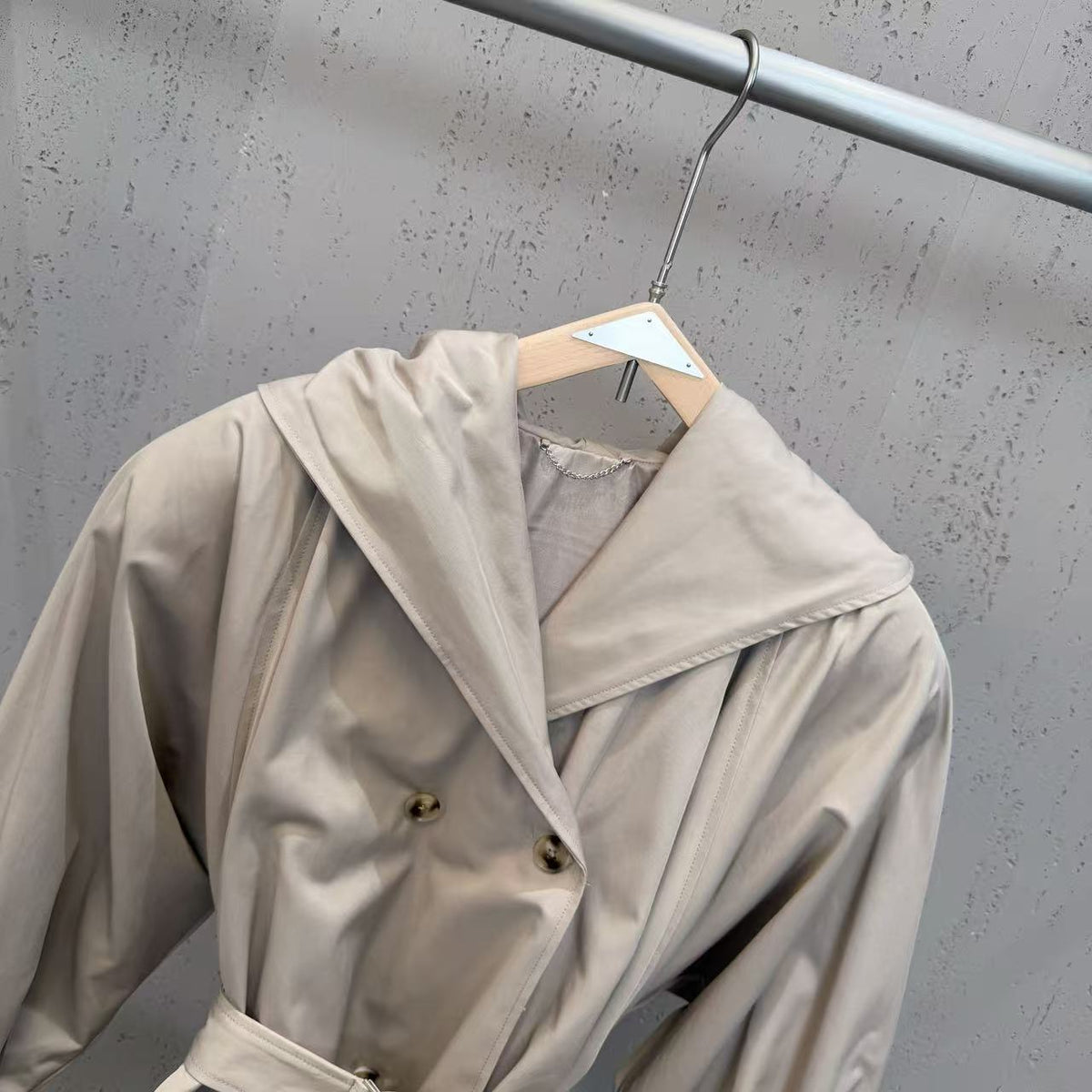 Harlow Hooded Trench Jacket