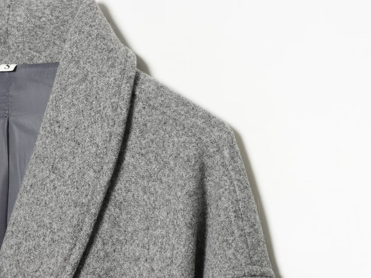 Larissa Fur-Cuff Wrap Coat