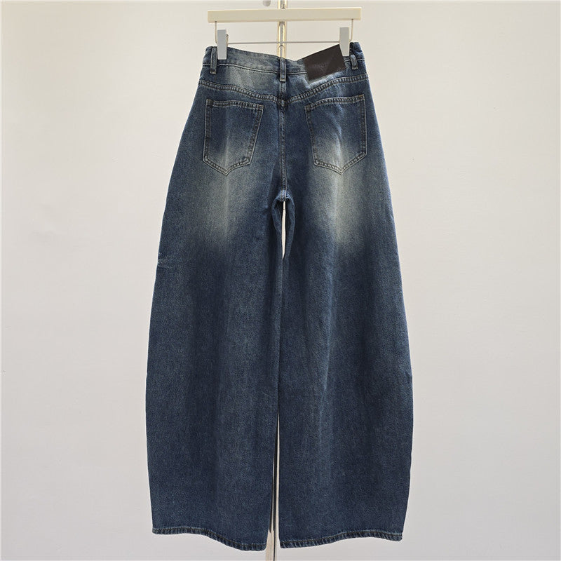 Jolanda Button-Seam Jeans
