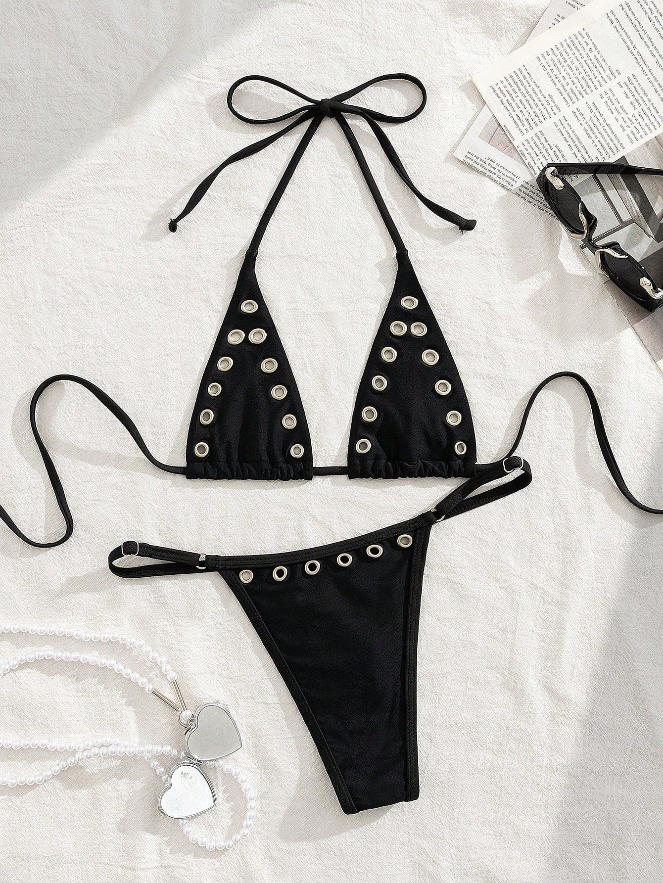 Noir Sculpt Swimwear