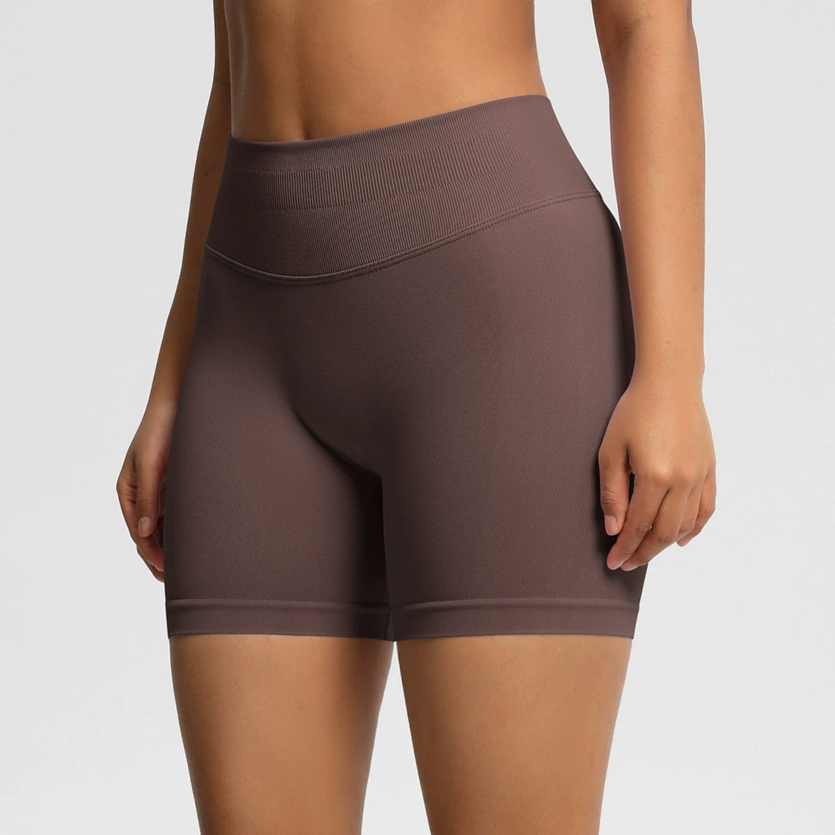 High-waisted Yoga Shorts
