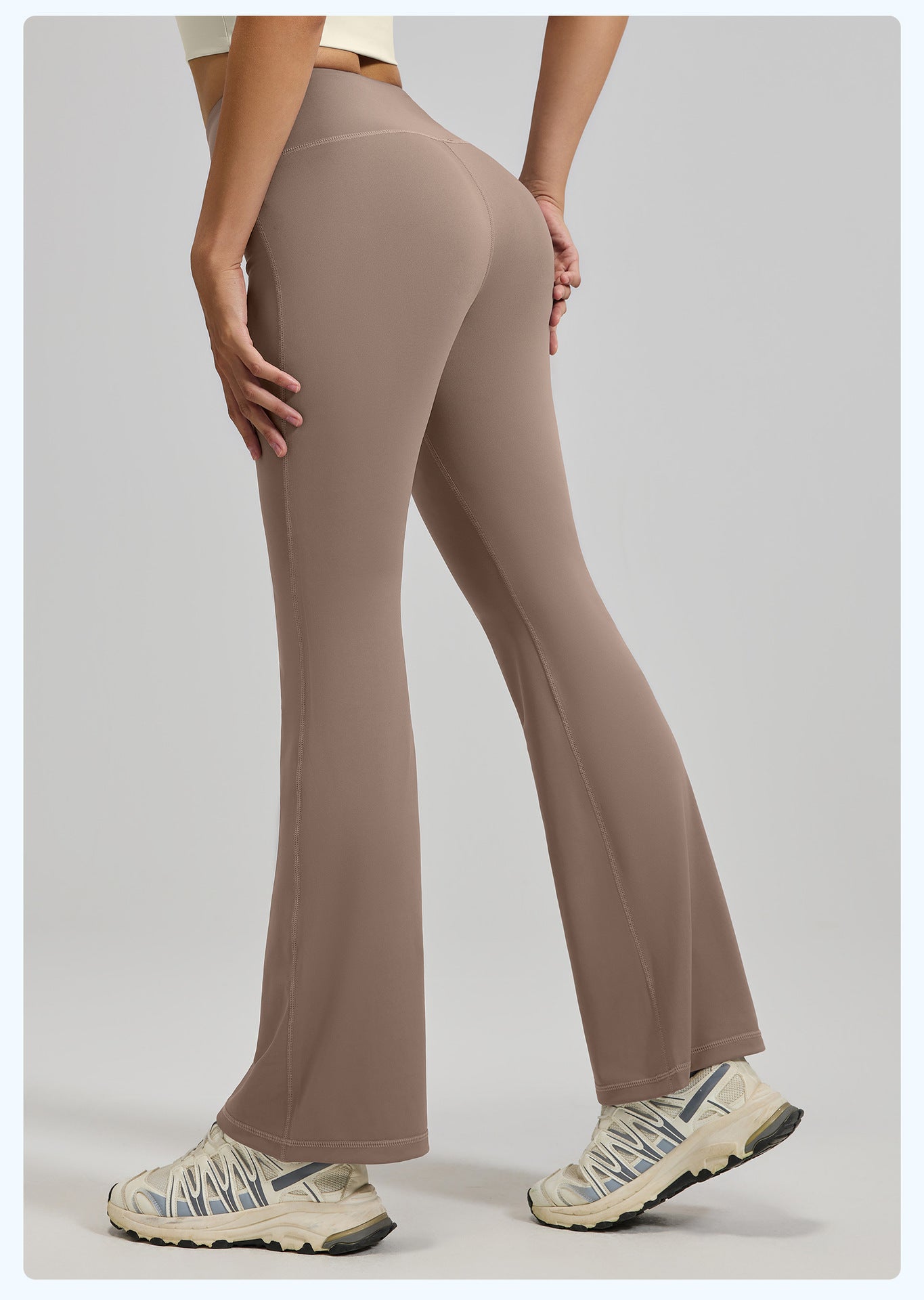 High Waist Flared Yoga Pants