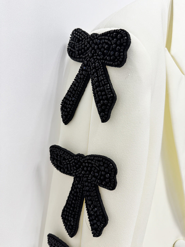 Ariadne Bow-Sleeve Suit