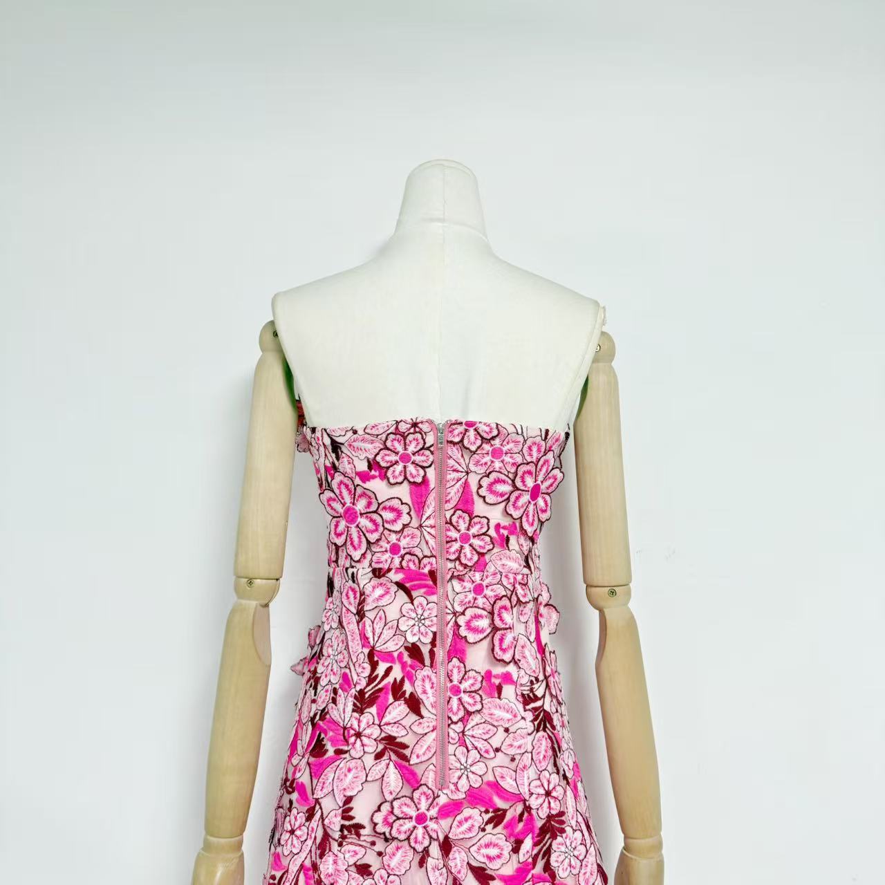 Verbena Guipure Lace and Tulle Maxi Dress