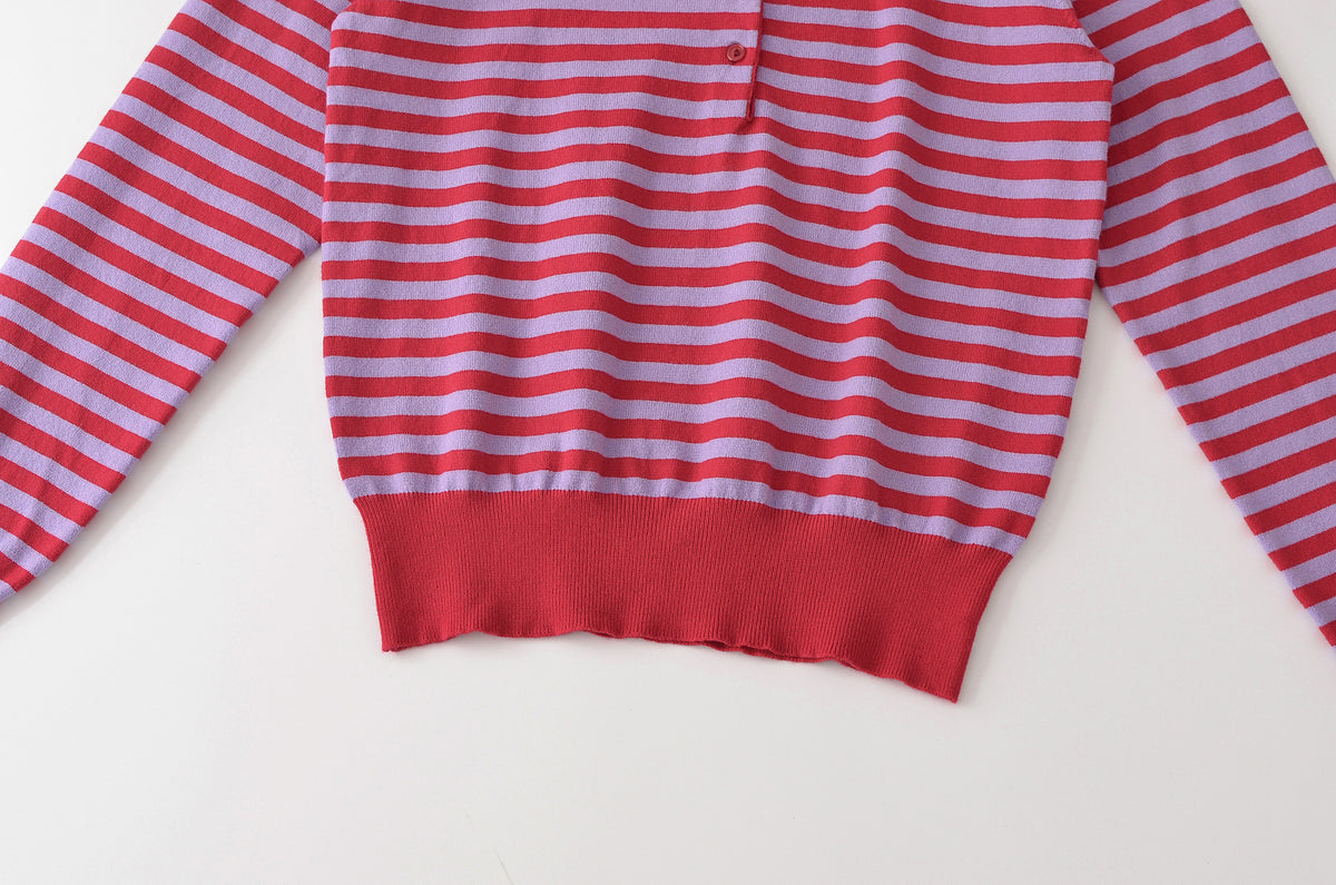 Arlette Striped Polo