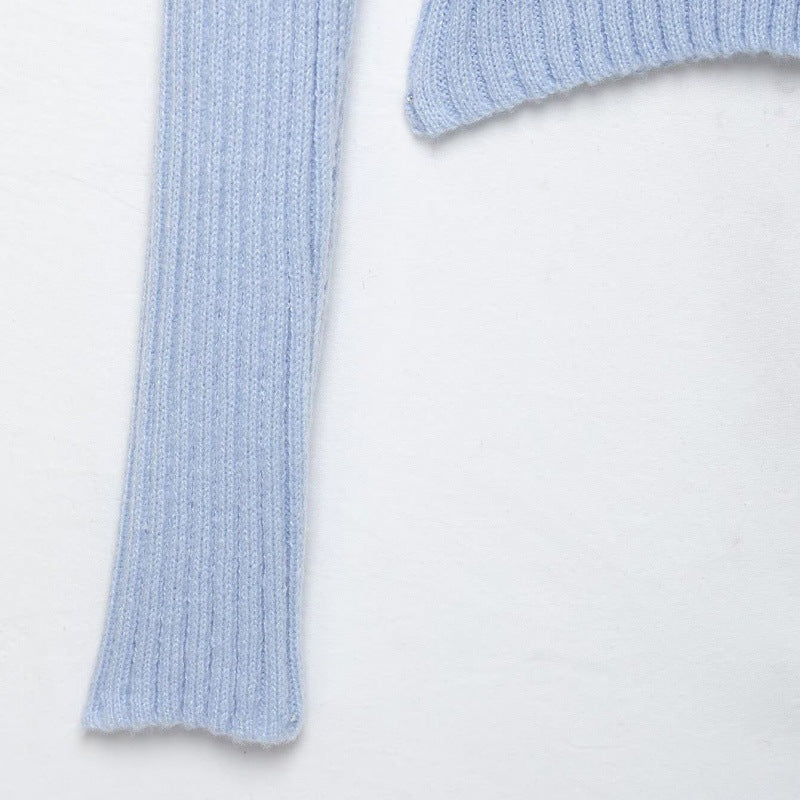 Kirsi Shag-Collar Cardigan