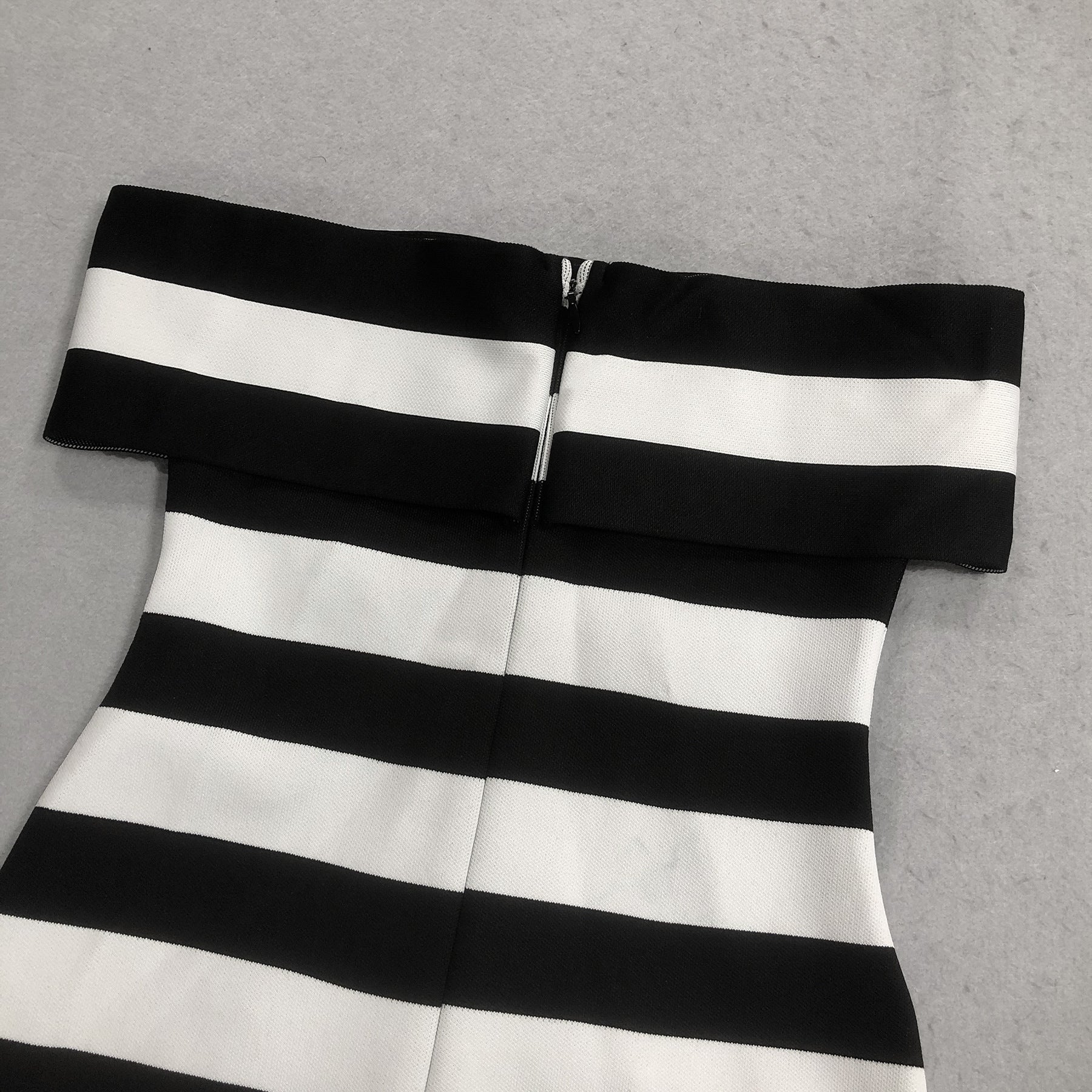 Rivette Striped Off-Shoulder Maxi Dress
