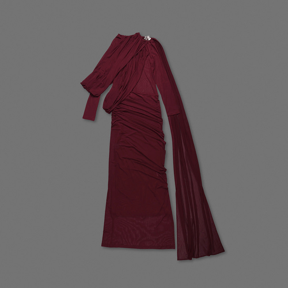 Lavinia Drape-Sash Maxi