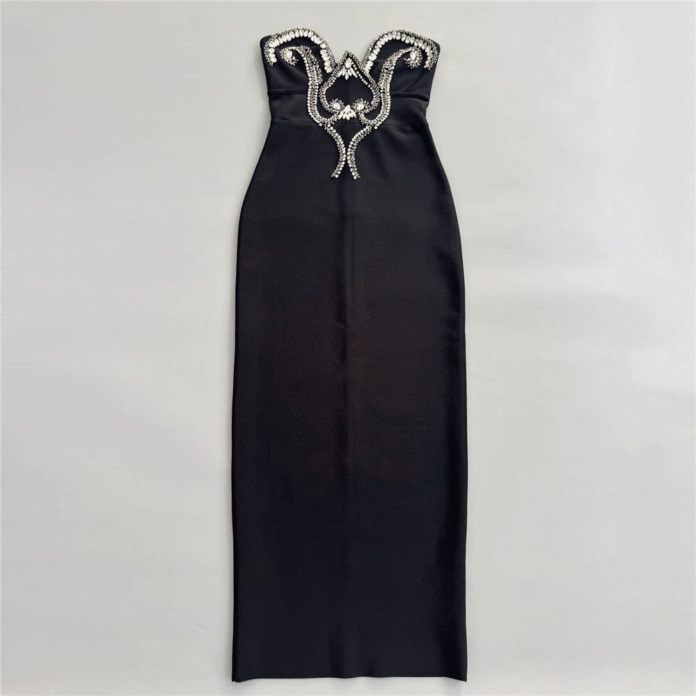 Solene Crystal Bandage Gown
