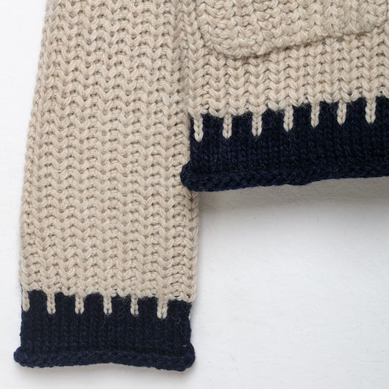 Rosabel Blanket-Stitch Cardigan